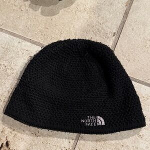 The North Face Black Textured Beanie